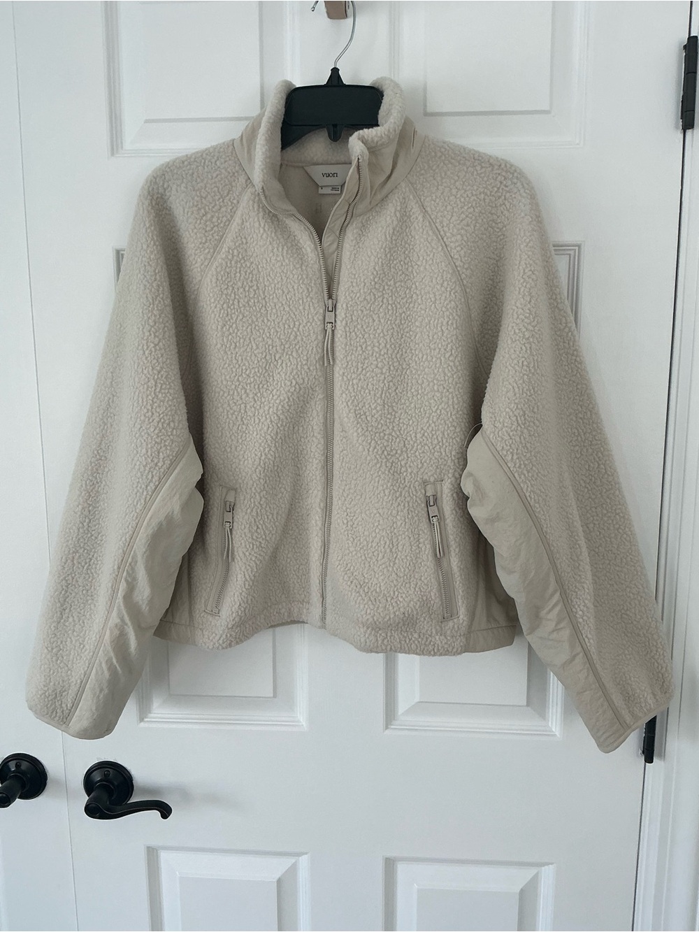 VUORI Alpine Full Zip Jacket | Bone | Size S - Picture 4 of 10